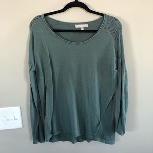 Banana Republic Army Green Sweater